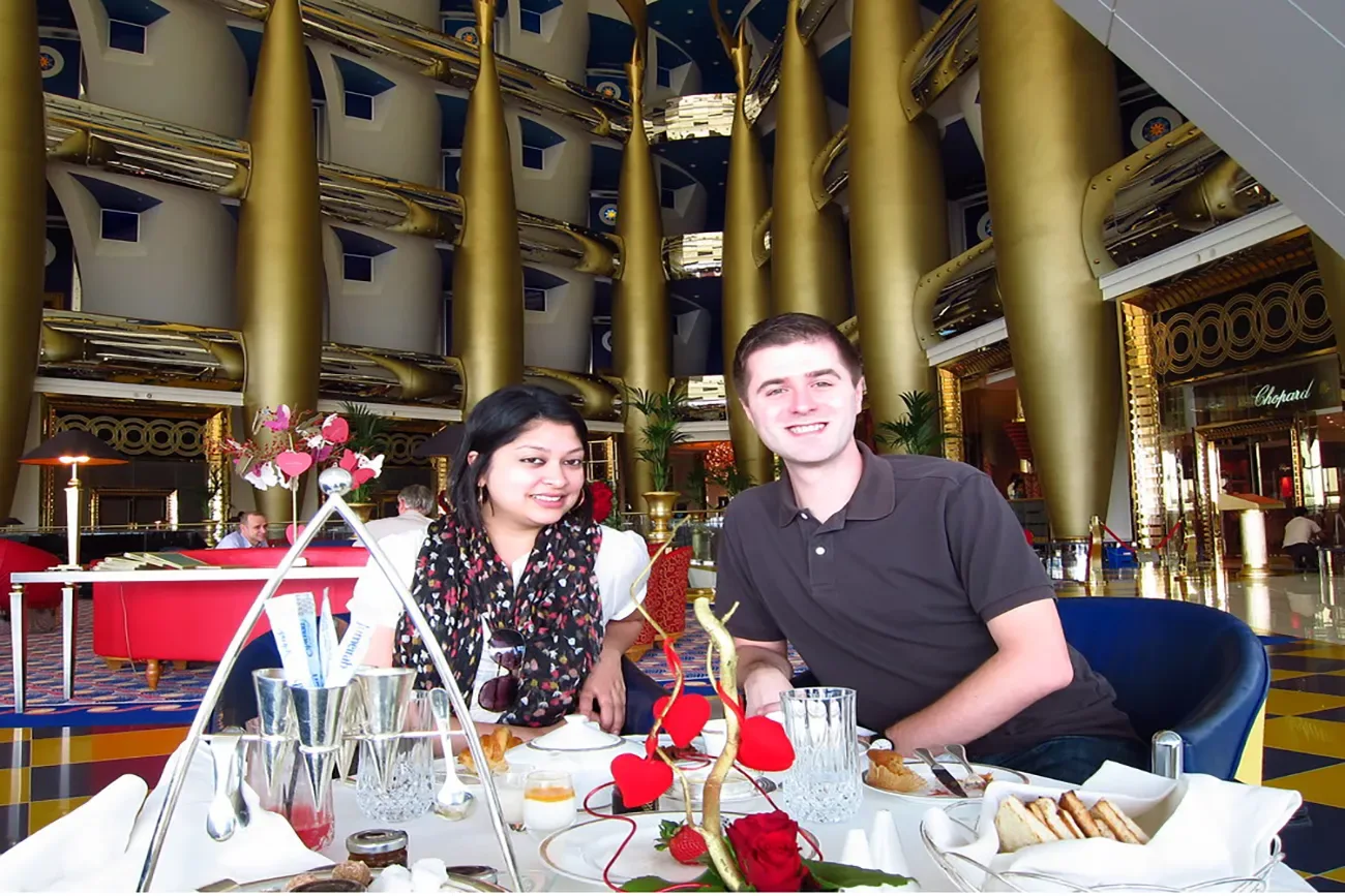 Burj Al Arab Dinner
