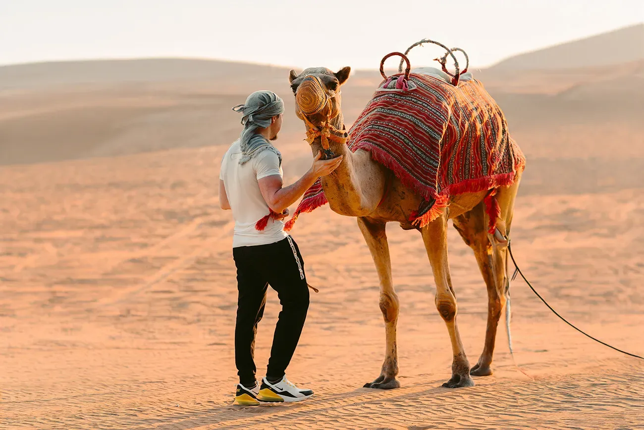 Morning Desert Safari with Camel Ride