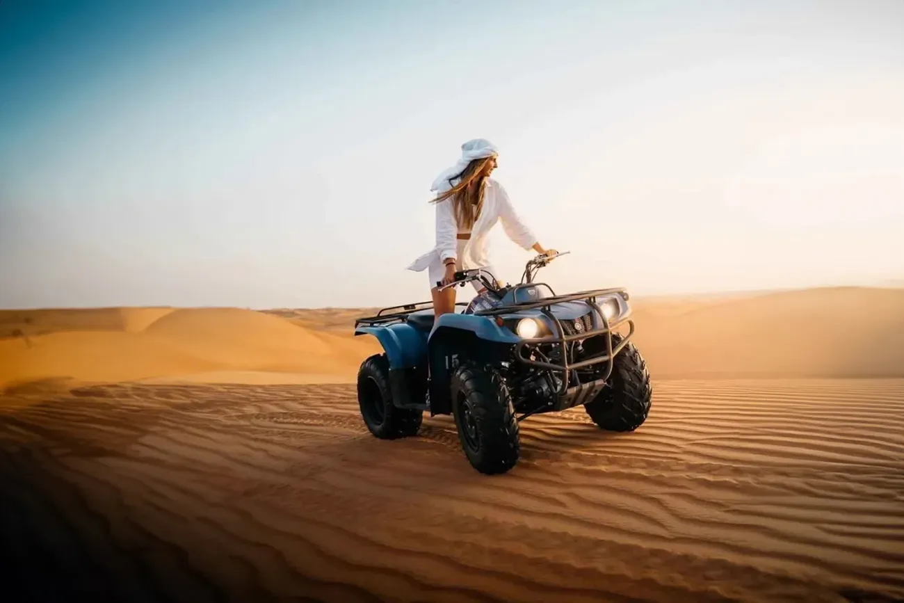 Morning Desert Safari with Quad Bike